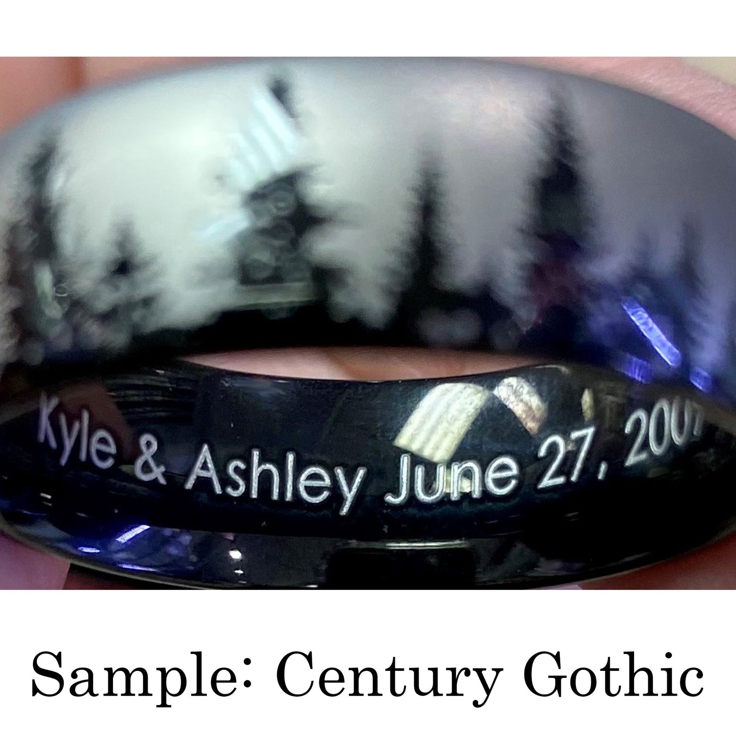 A RING ENGRAVING - High Quality Custom Laser Engraving - LSEGV024