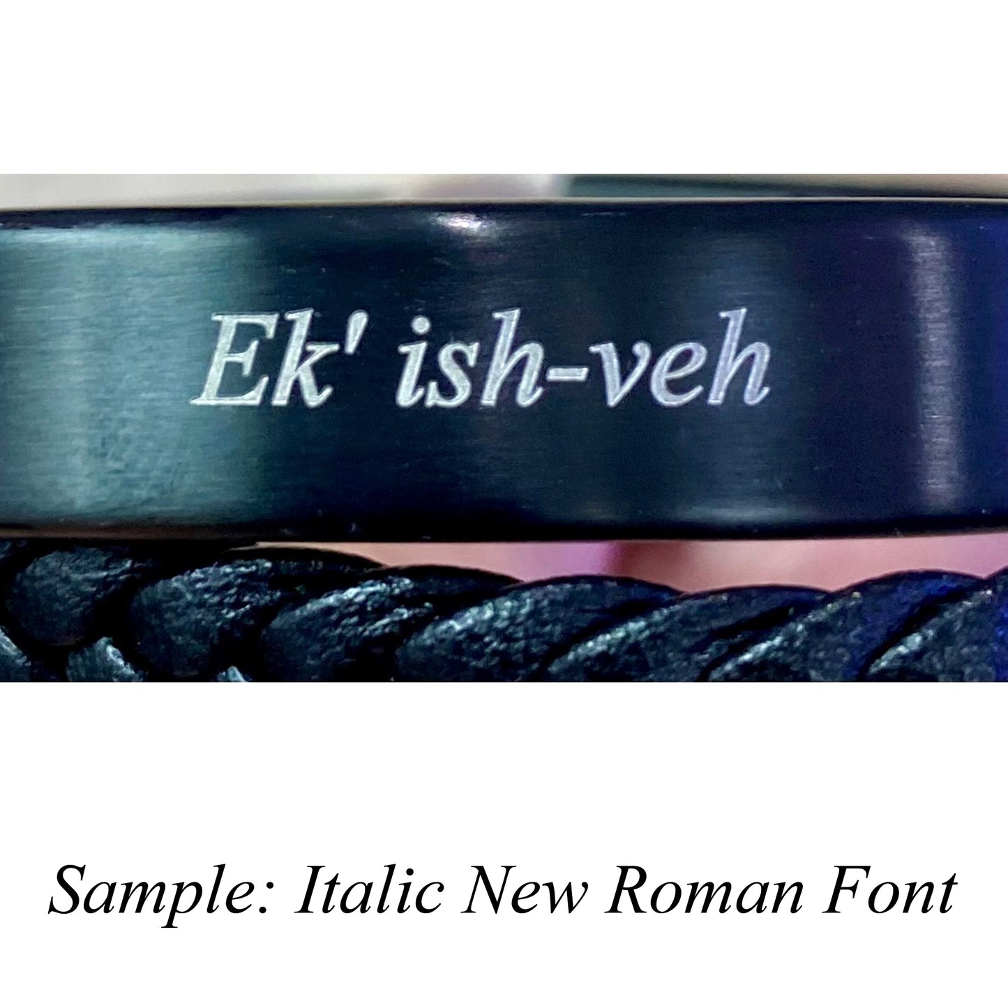 Bracelet Engraving - High Quality Custom Laser Engraving