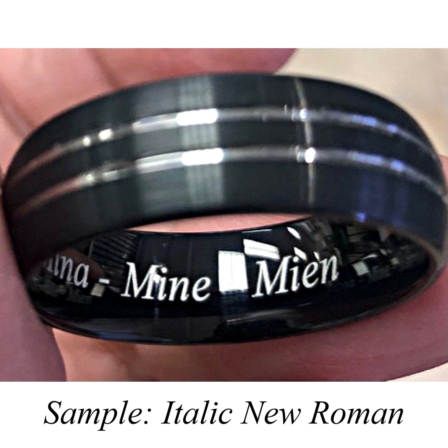 A RING ENGRAVING - High Quality Custom Laser Engraving - LSEGV024