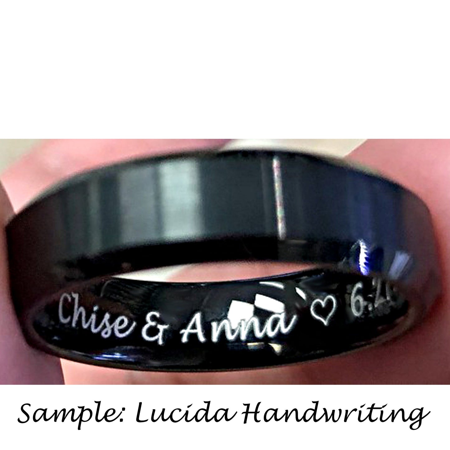 A RING ENGRAVING - High Quality Custom Laser Engraving - LSEGV024