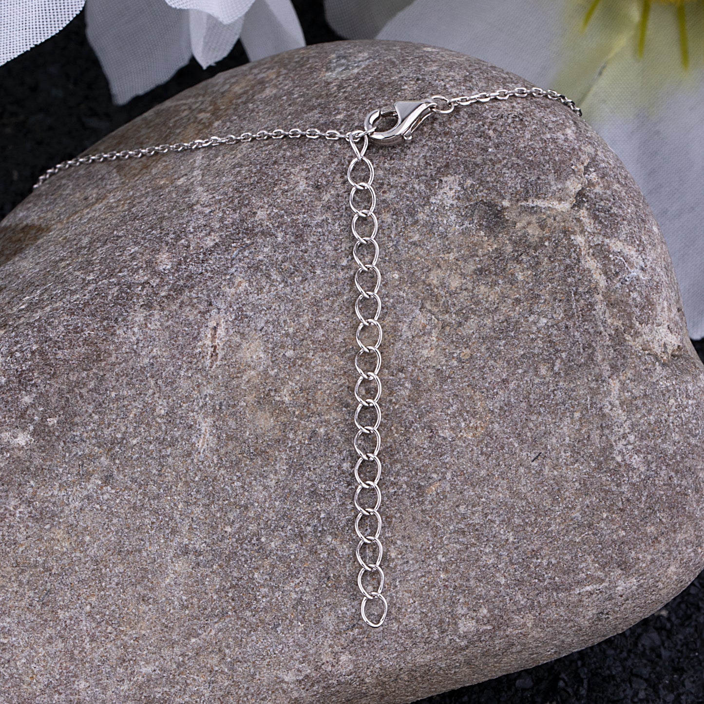 Sterling Silver Pendant with Fresh Water Pearl on a 16" Chain - NPZ007
