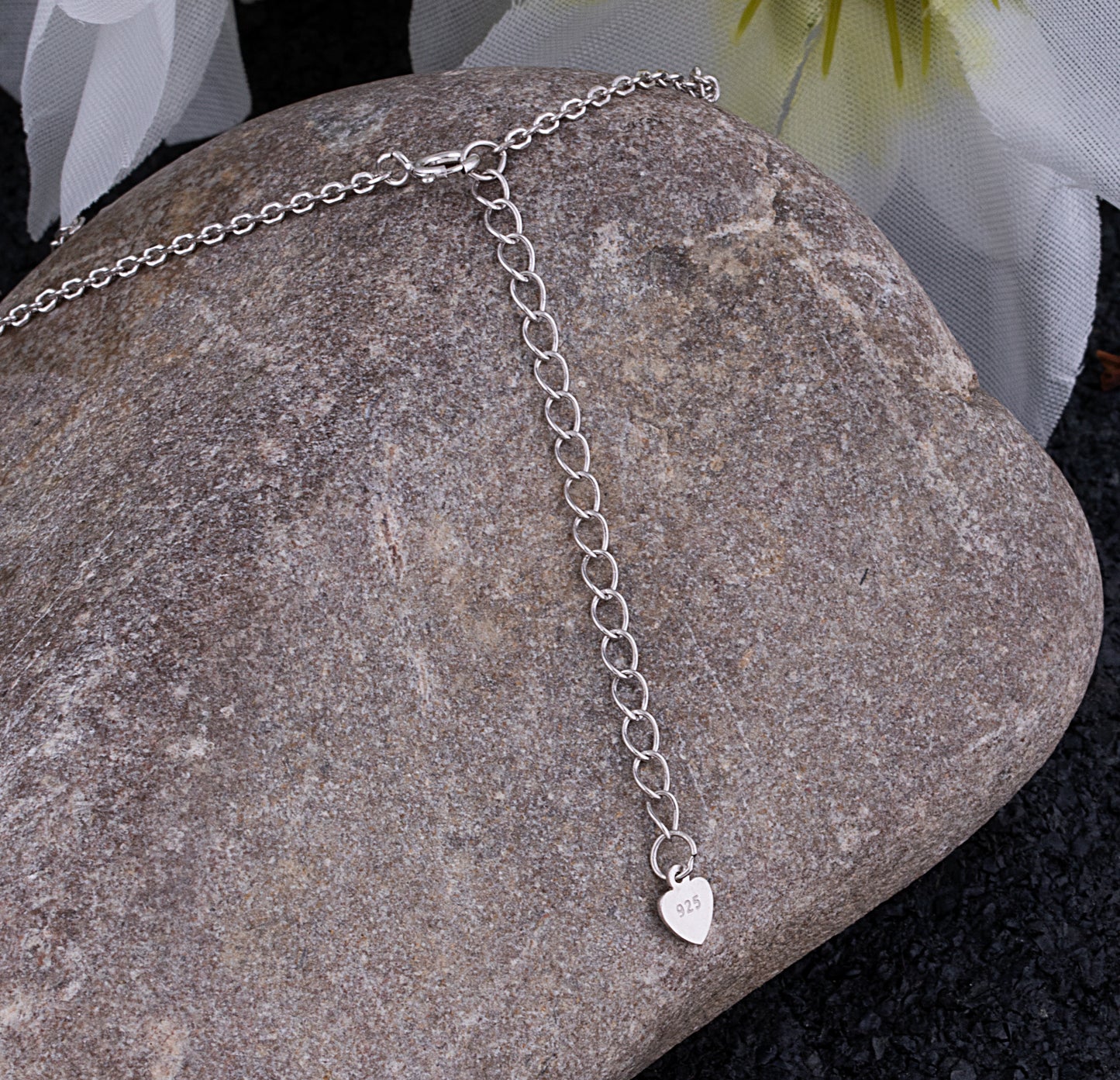 Sterling Silver Wings of Love Pendant on Necklace Chain - NTZ185