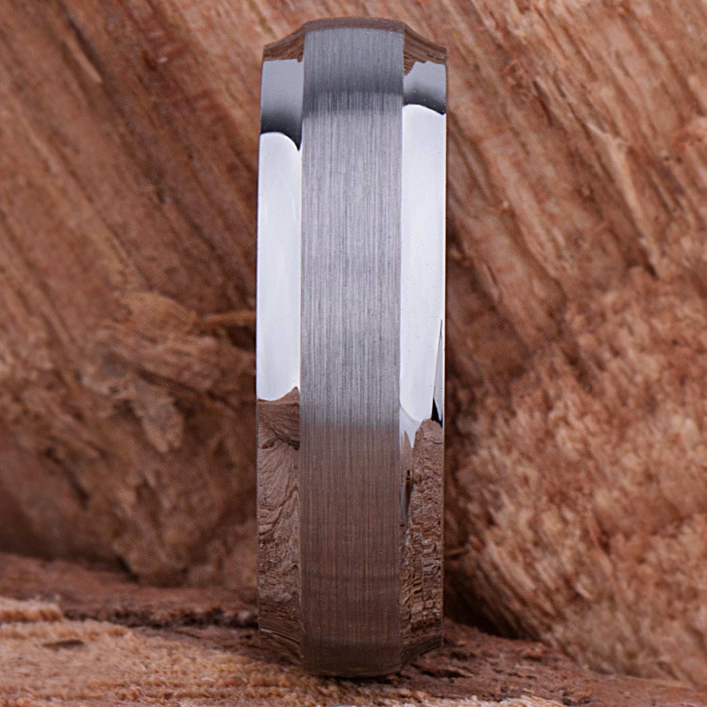 Men's Tungsten Wedding Ring - 7mm Width
