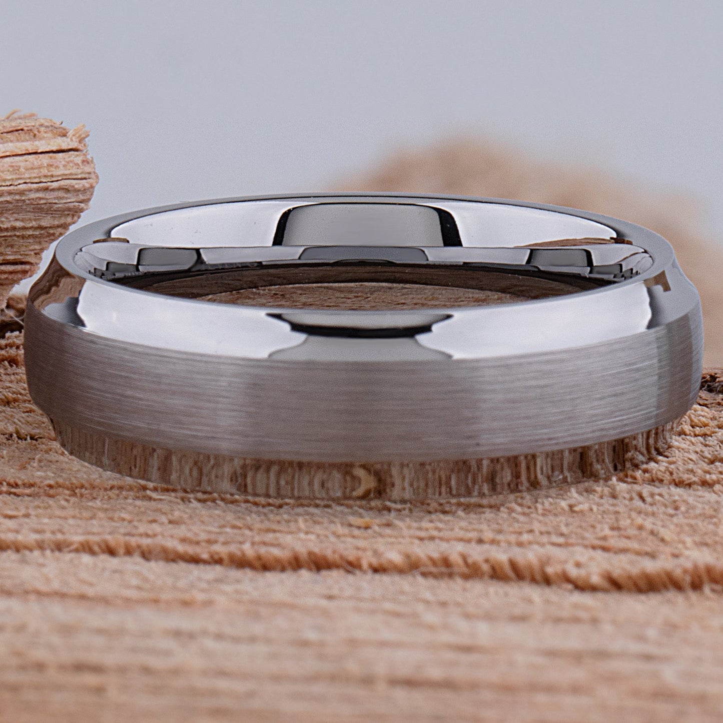 Men's Tungsten Wedding Ring - 7mm Width