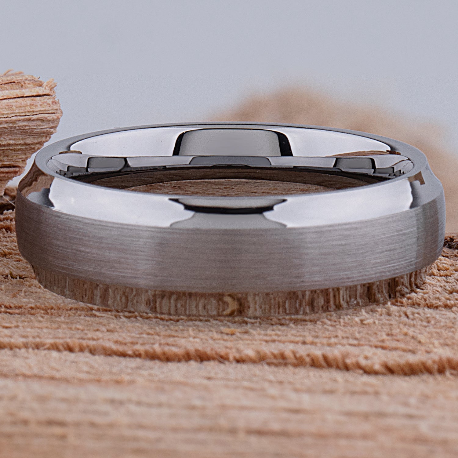Men's Tungsten Wedding Ring - 7mm Width