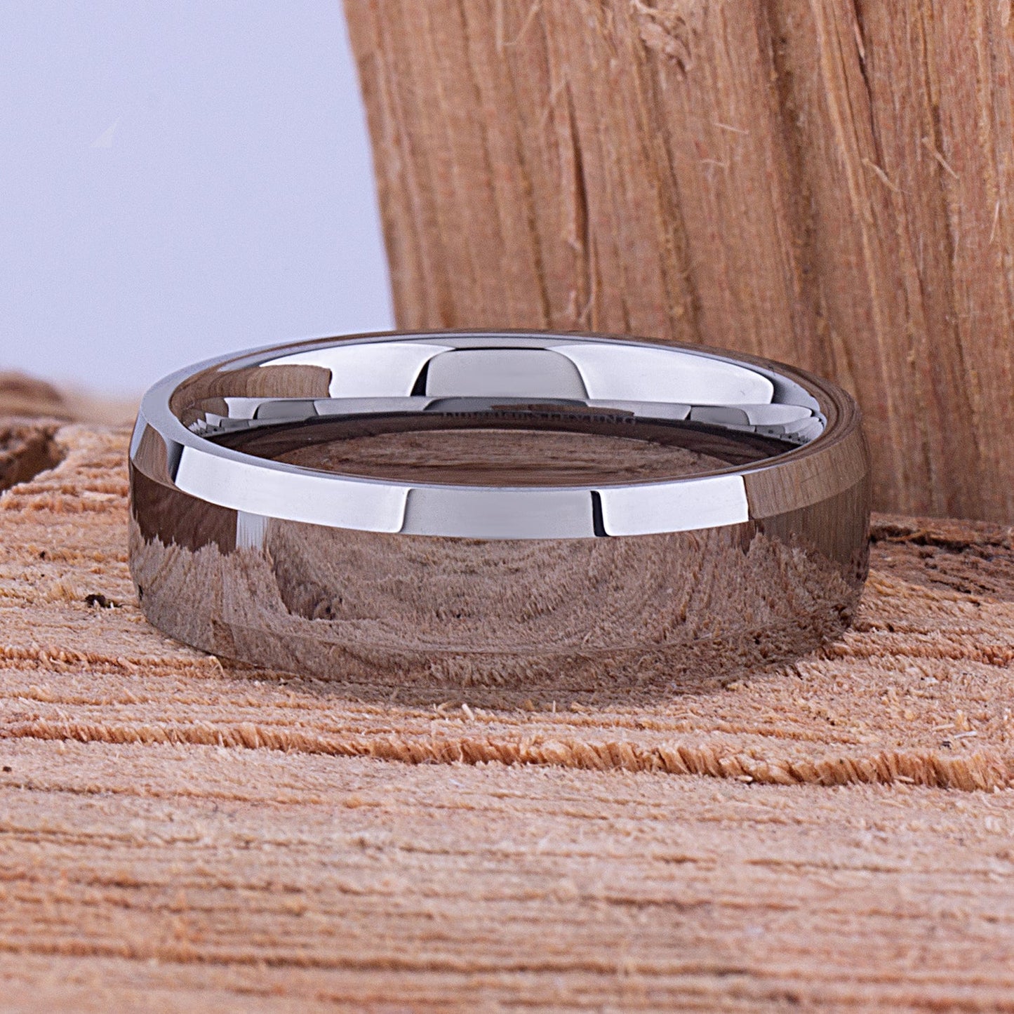 Tungsten Men's Wedding Band 7mm - traditional engagement or promise ring for boyfriend Steven G Designs Ltd