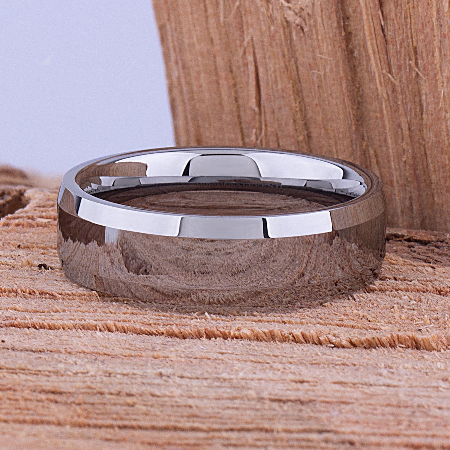 Tungsten Men's Wedding Band 7mm - traditional engagement or promise ring for boyfriend Steven G Designs Ltd