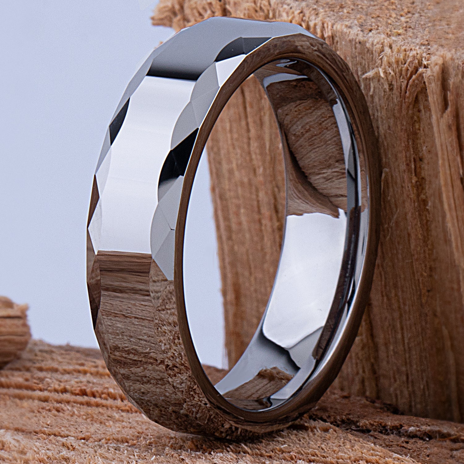 Tungsten Mens Wedding Ring 6mm - TCR041 traditional engagement or anniversary ring for husband Steven G Designs Ltd