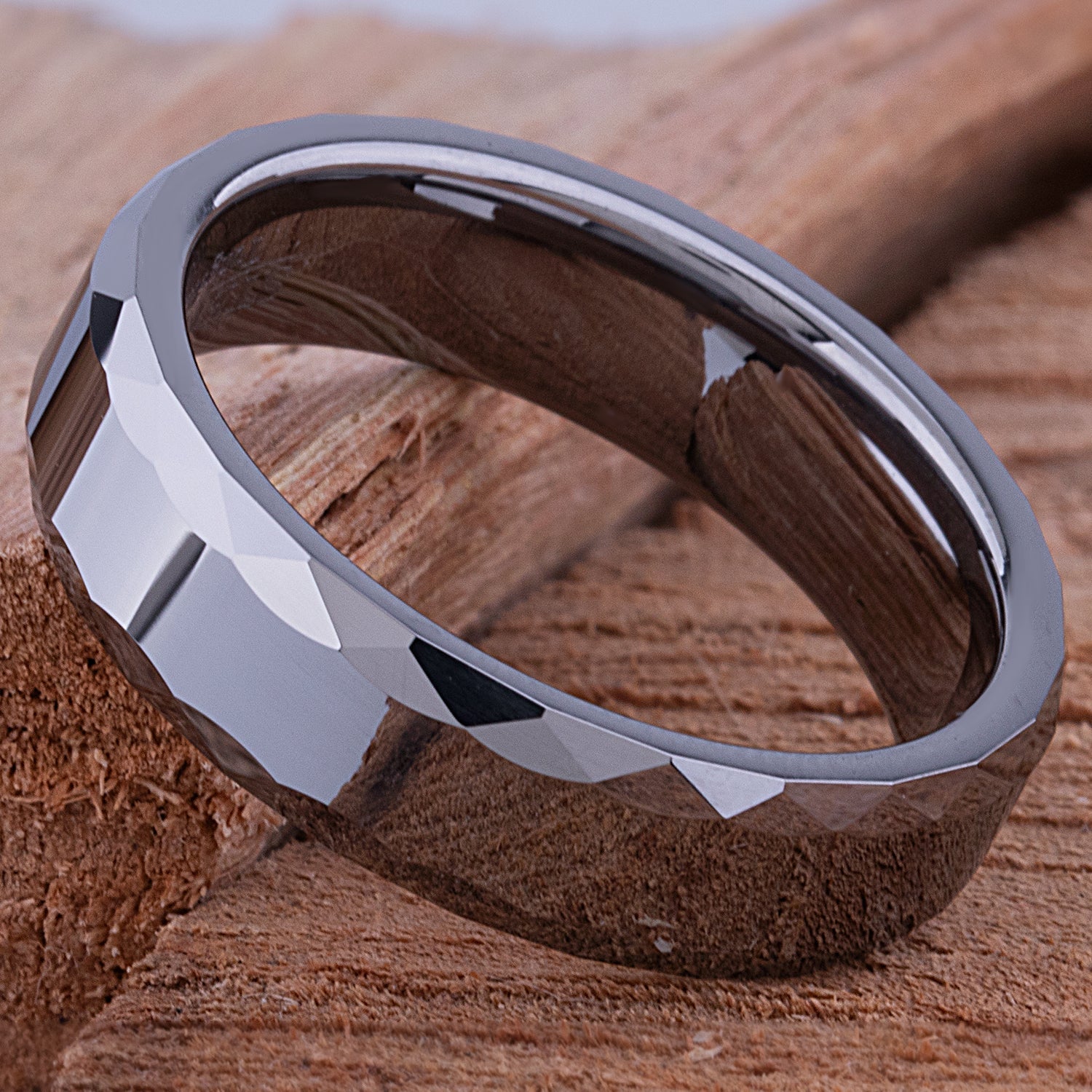 Tungsten Mens Wedding Ring 6mm - TCR041 traditional engagement or anniversary ring for husband Steven G Designs Ltd