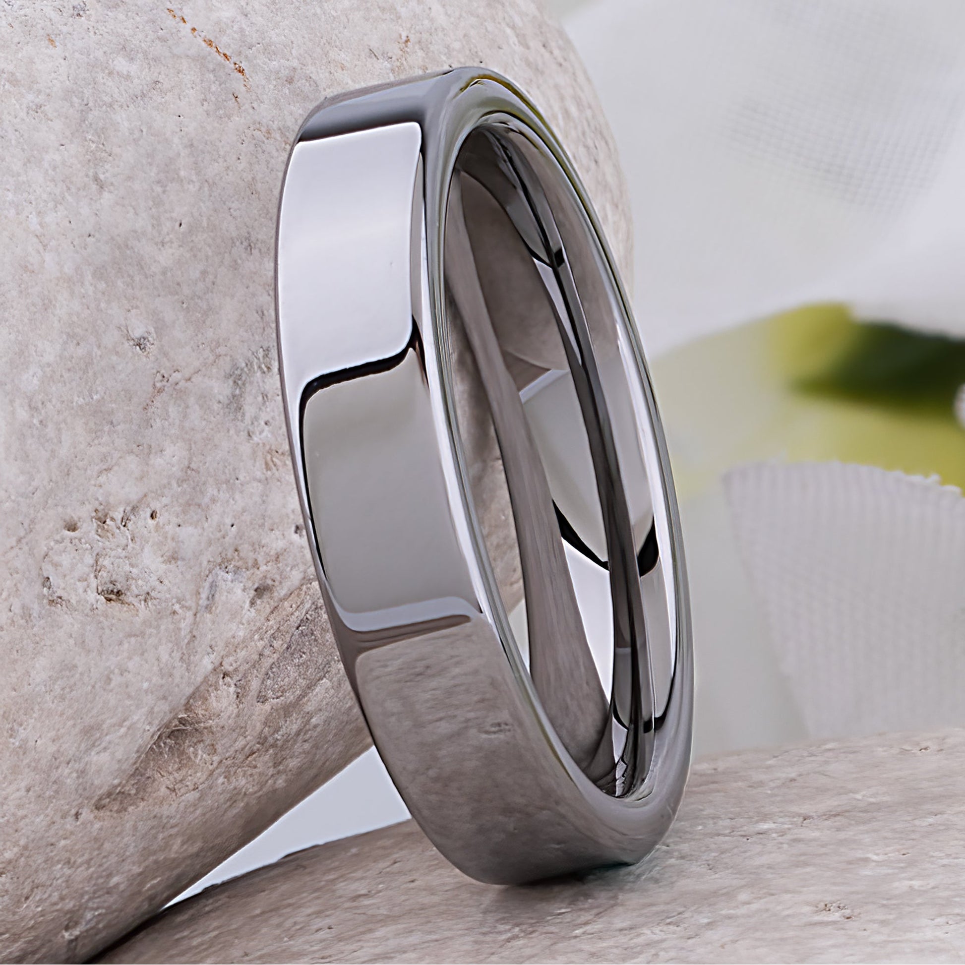 Tungsten Wedding Ring 5mm - TCR064 traditional men’s wedding or engagement band or promise ring for boyfriend