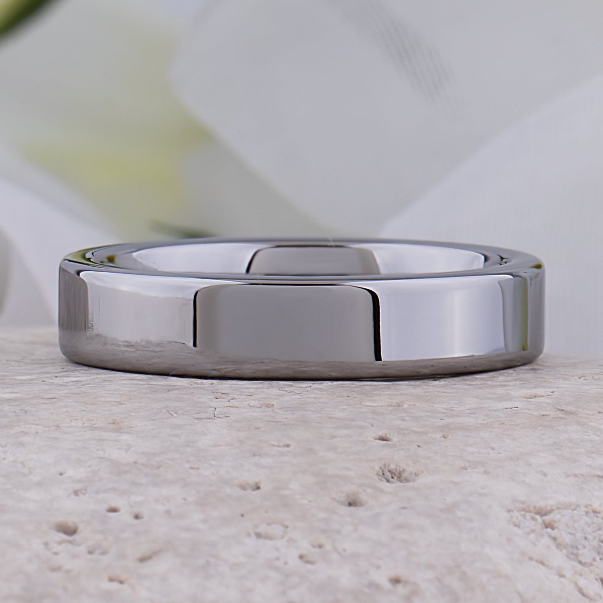 Tungsten Wedding Ring 5mm - TCR064 traditional men’s wedding or engagement band or promise ring for boyfriend