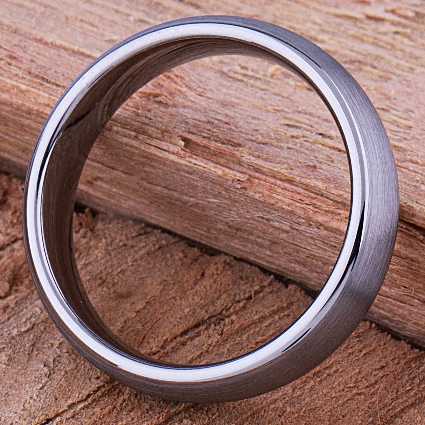 Tungsten Wedding Band 6mm - TCR067 traditional men’s wedding or engagement band or promise ring for boyfriend