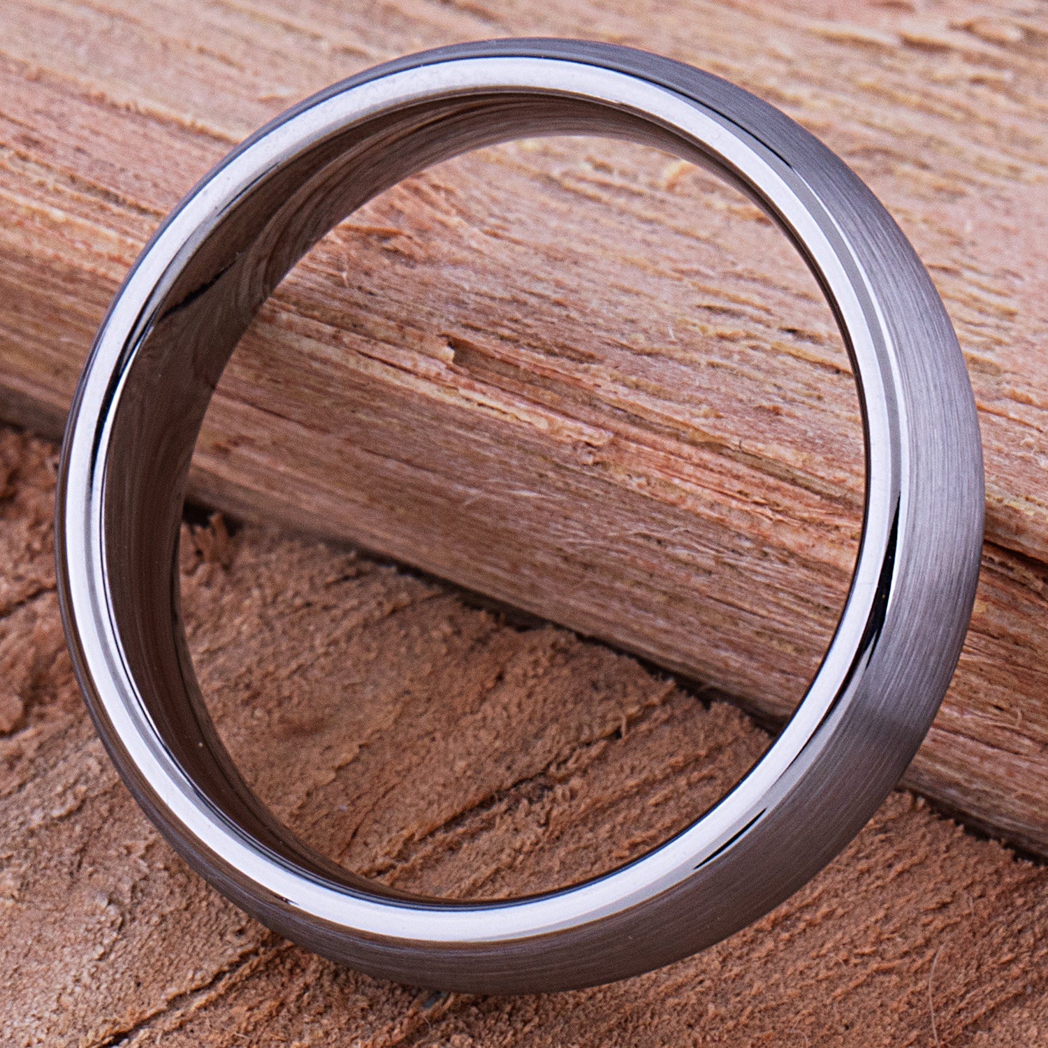 Tungsten Wedding Band 6mm - TCR067 traditional men’s wedding or engagement band or promise ring for boyfriend