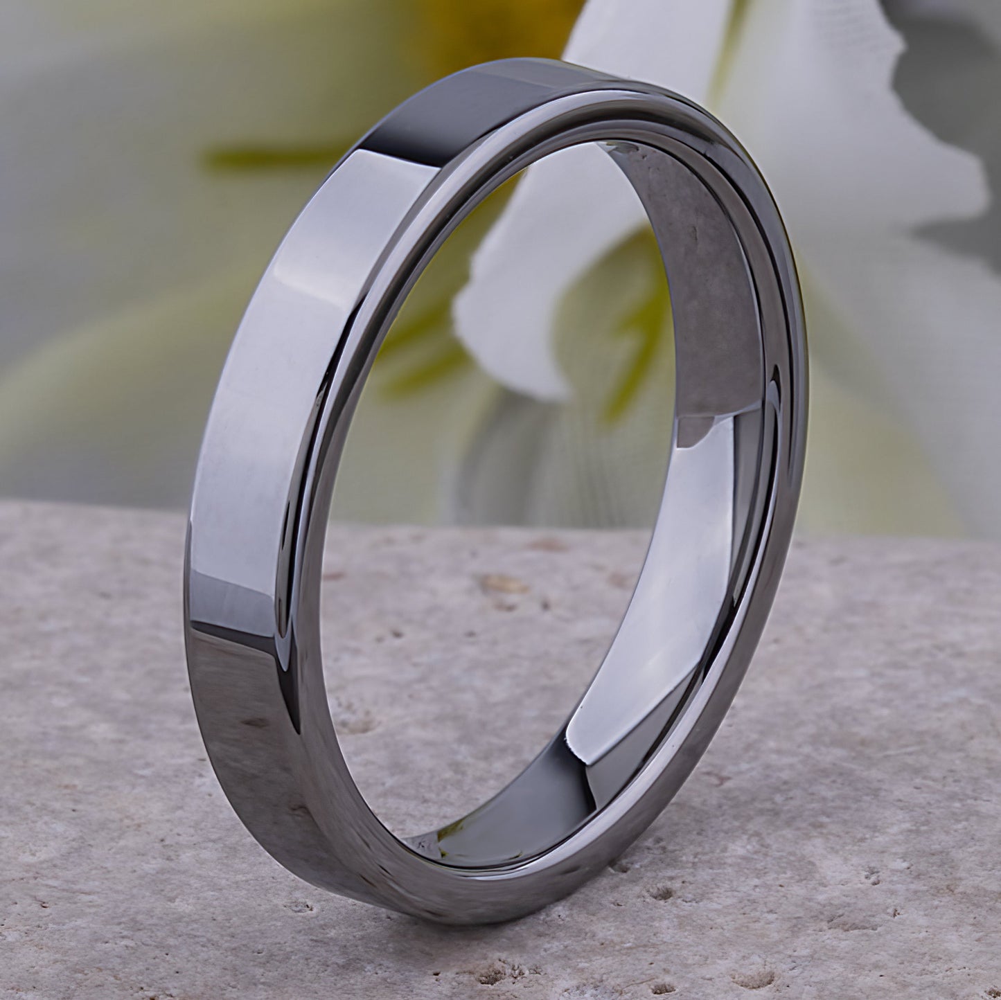 Men's or Women's Tungsten Ring - 4mm Width