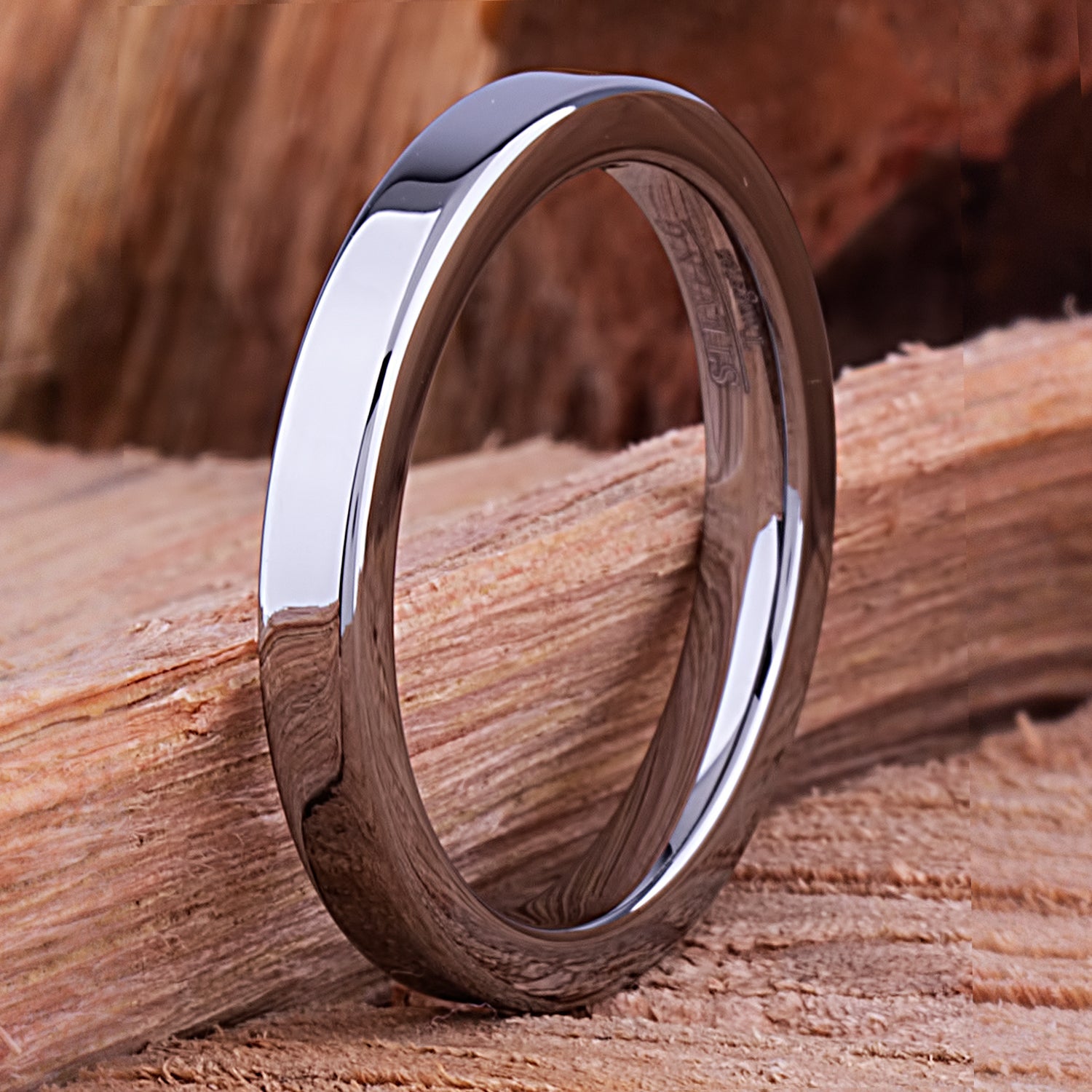 Tungsten Unisex Ring 3mm - TCR118 traditional men’s wedding or engagement band or promise ring for boyfriend