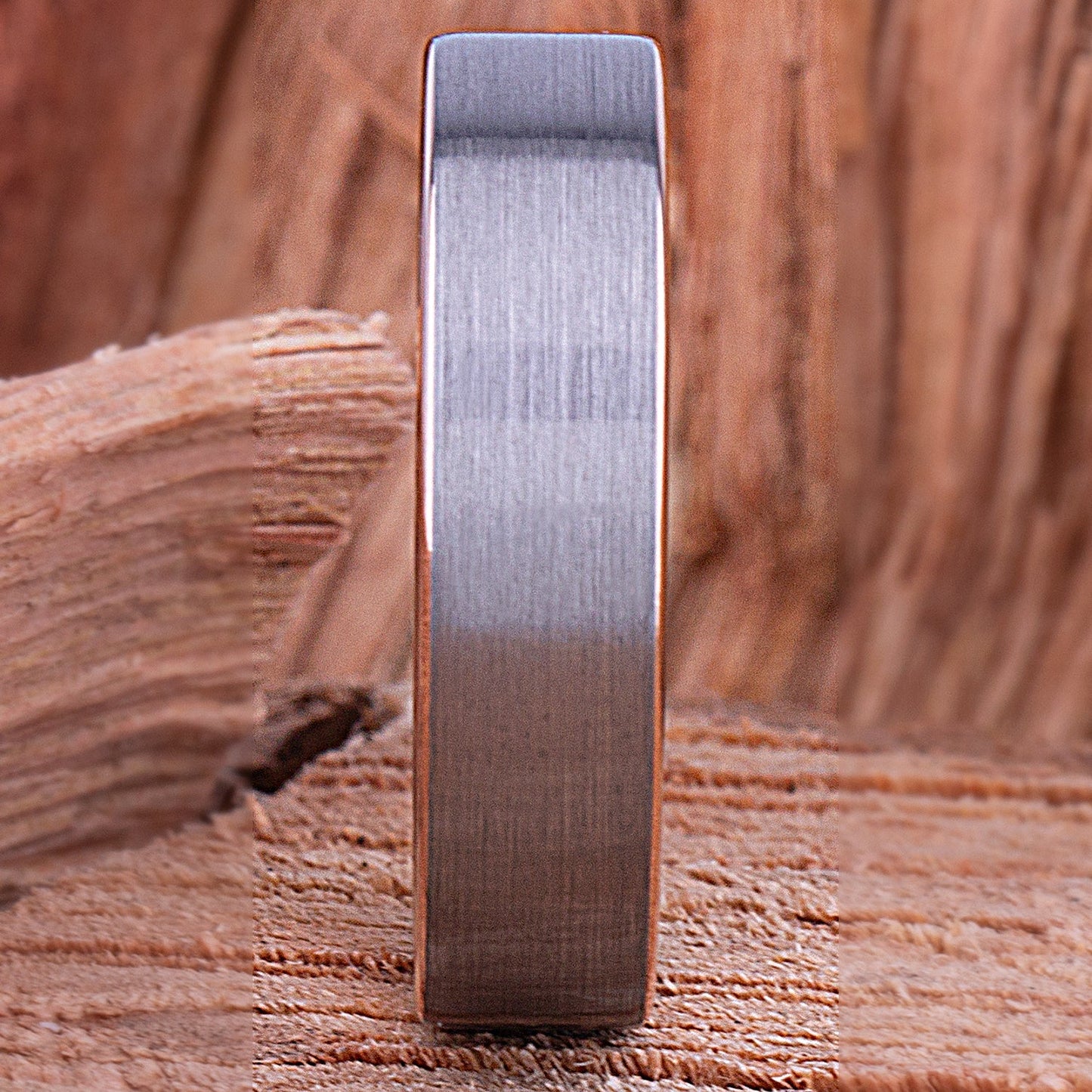 Rose Gold Tungsten Ring 6mm - TCR136 rose gold engagement band or wedding ring or promise band for boyfriend