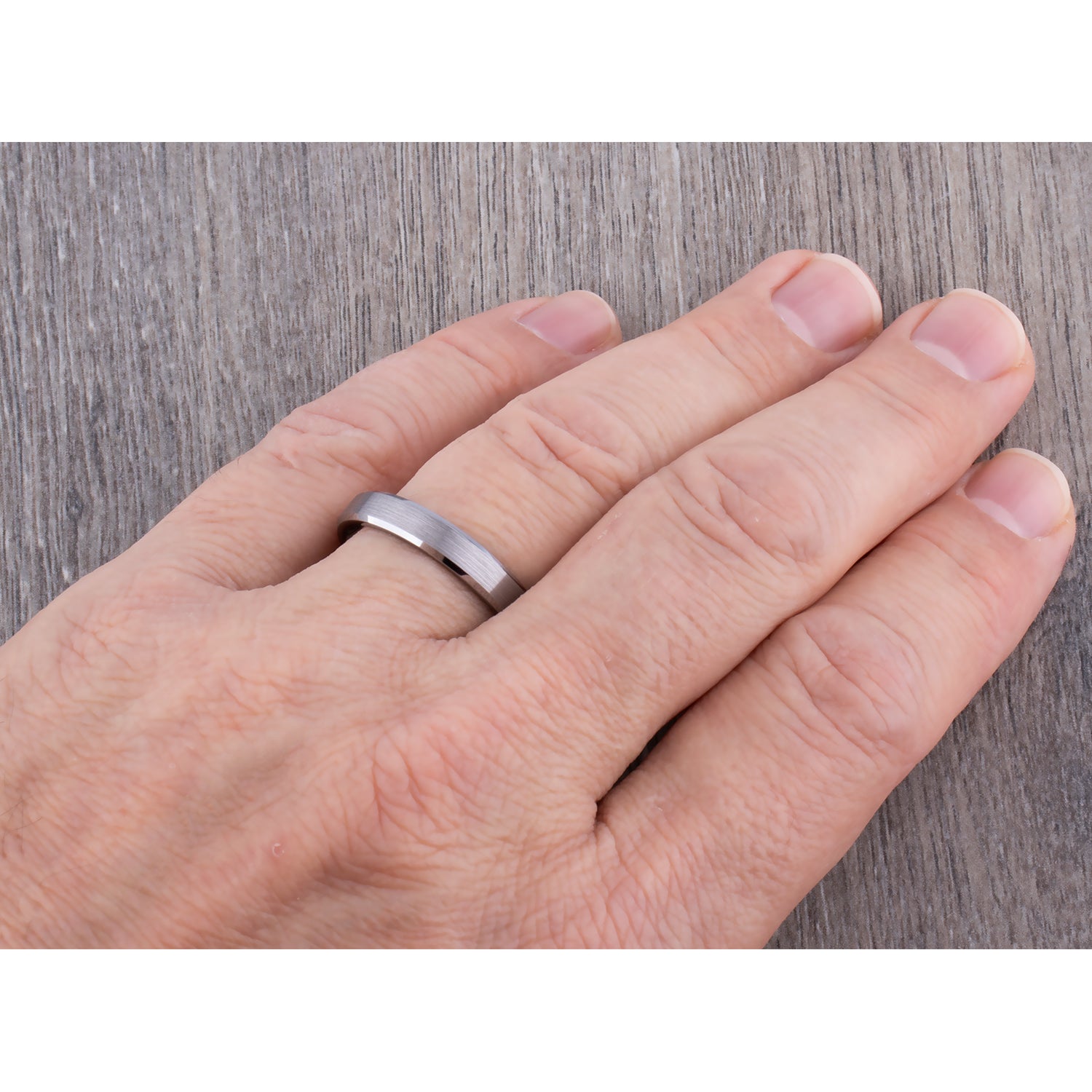 Tungsten Unisex Wedding Band  4mm - TCR139 traditional men’s wedding or engagement band or promise ring for boyfriend