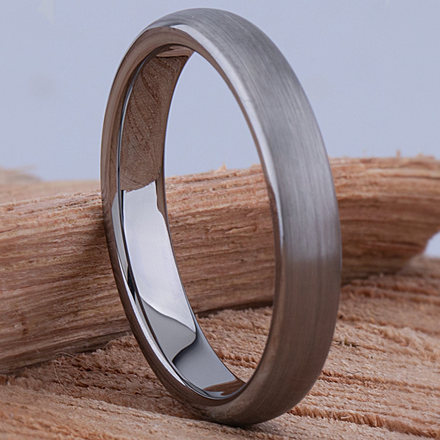 Tungsten Wedding Ring Unisex - 4mm Width