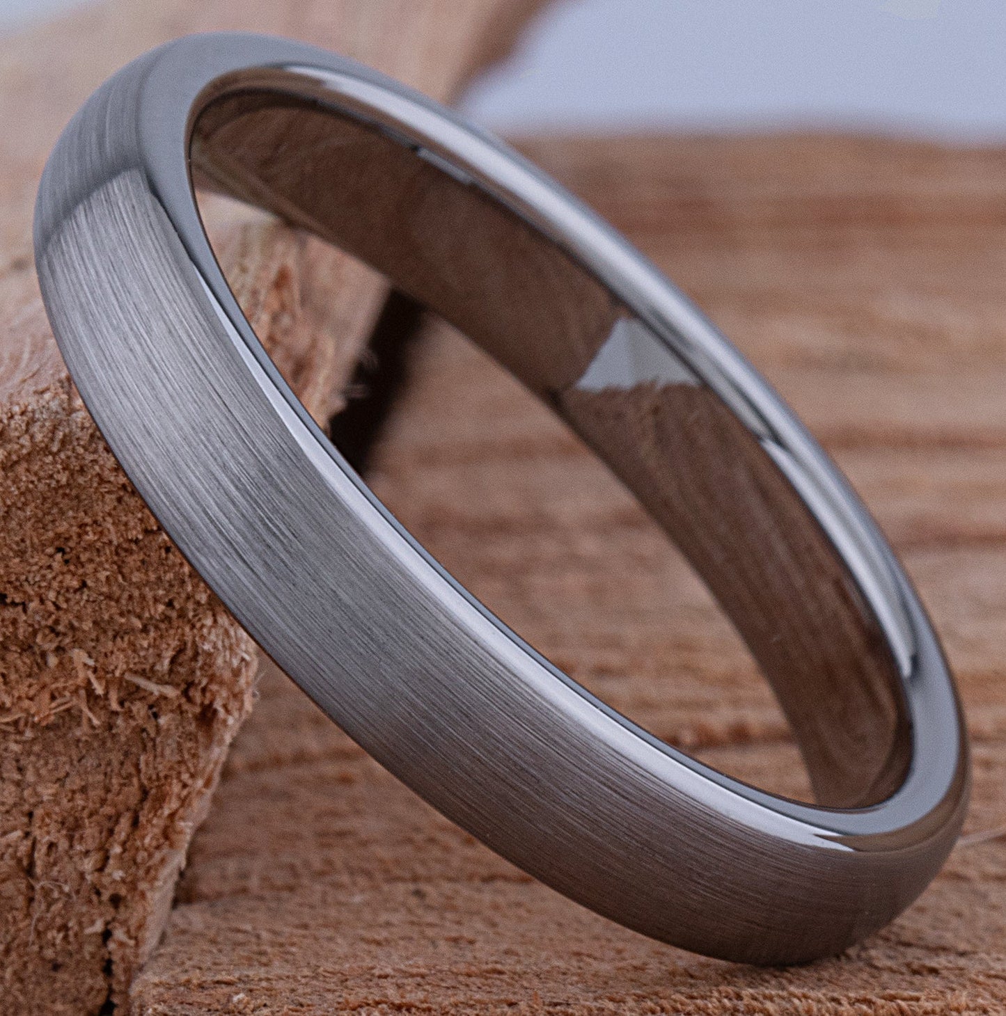 Tungsten Wedding Ring Unisex - 4mm Width