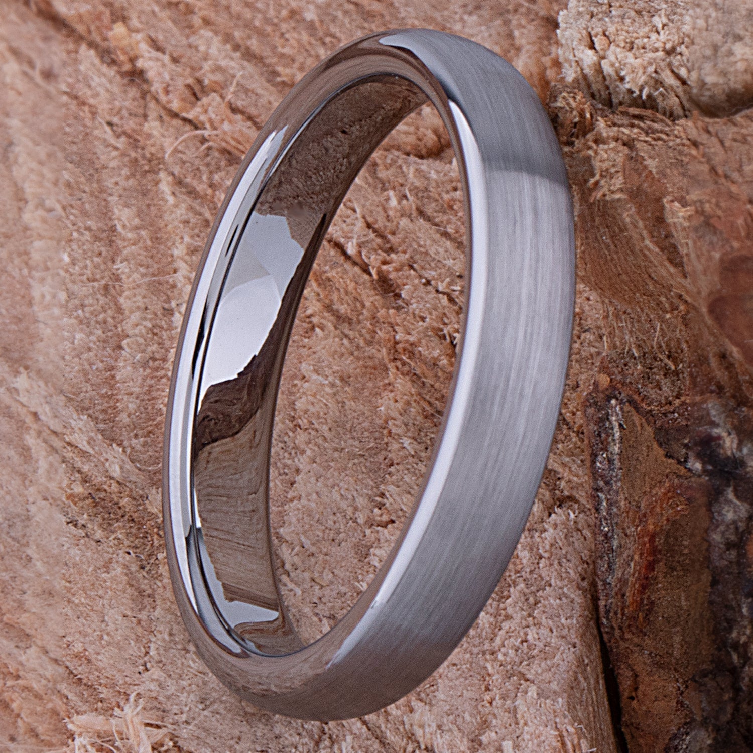 Tungsten Wedding Ring Unisex - 4mm Width