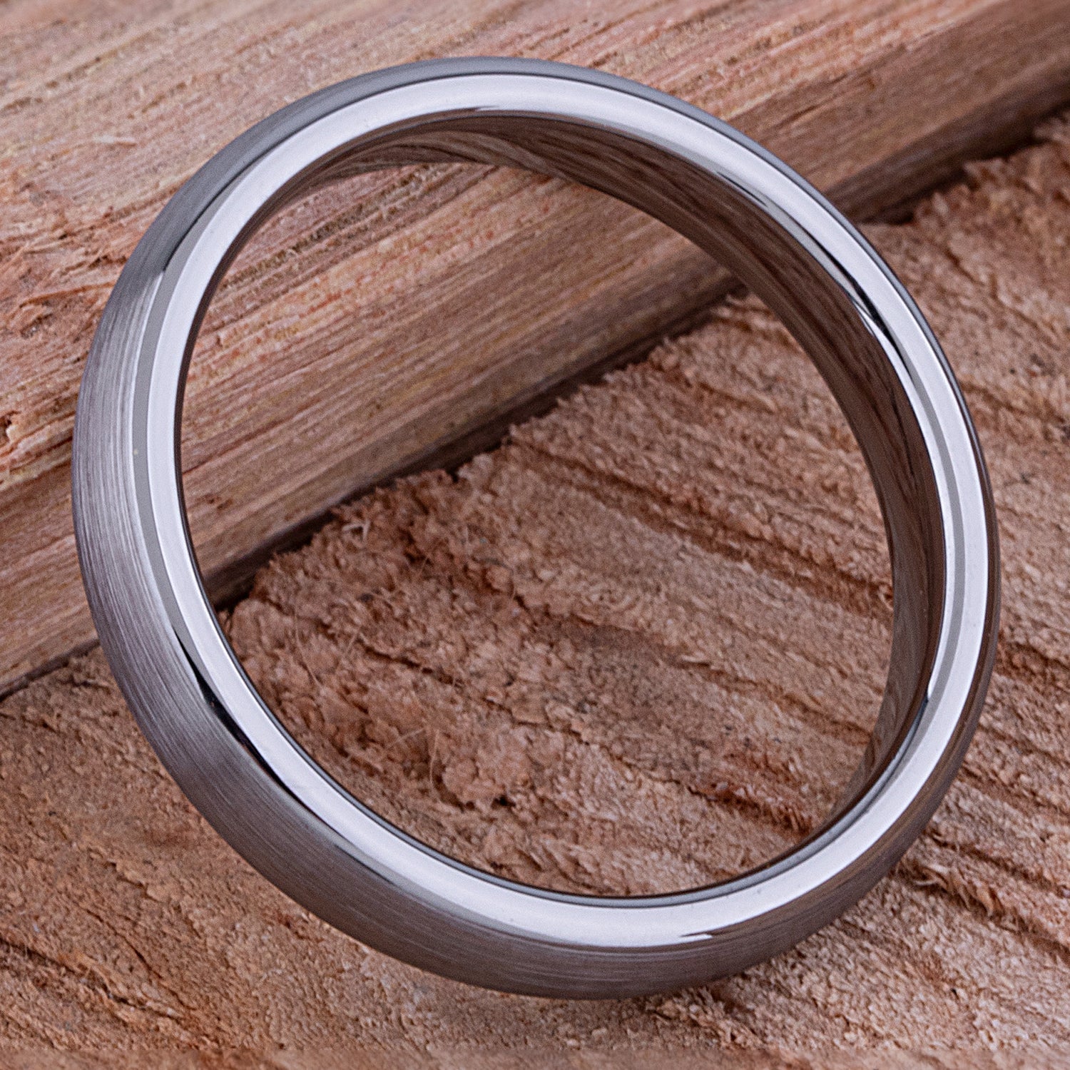 Tungsten Wedding Ring Unisex - 4mm Width