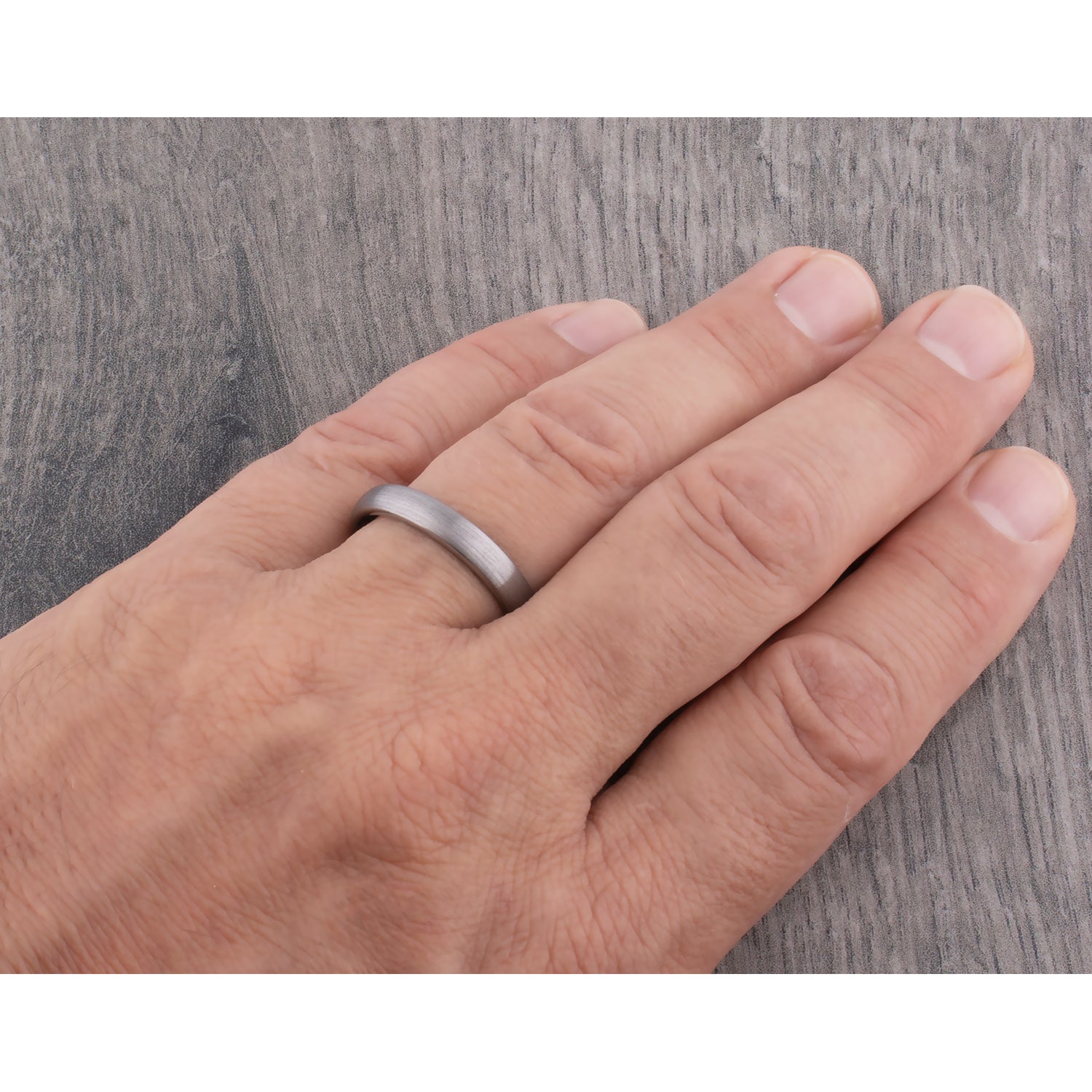 Tungsten Wedding Ring Unisex - 4mm Width