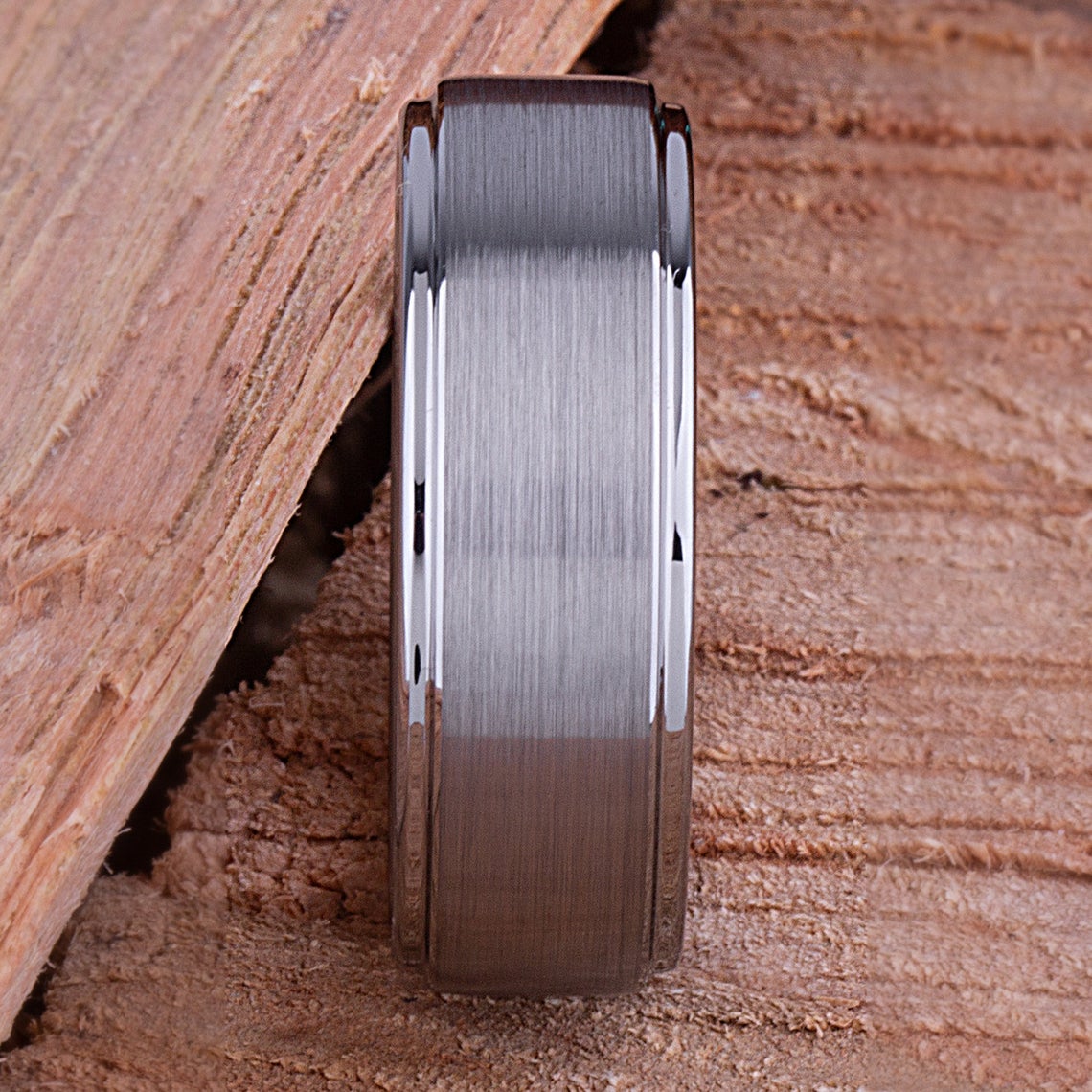 Tungsten Wedding Ring 8mm - TCR068 traditional men’s wedding or engagement ring or promise band for him