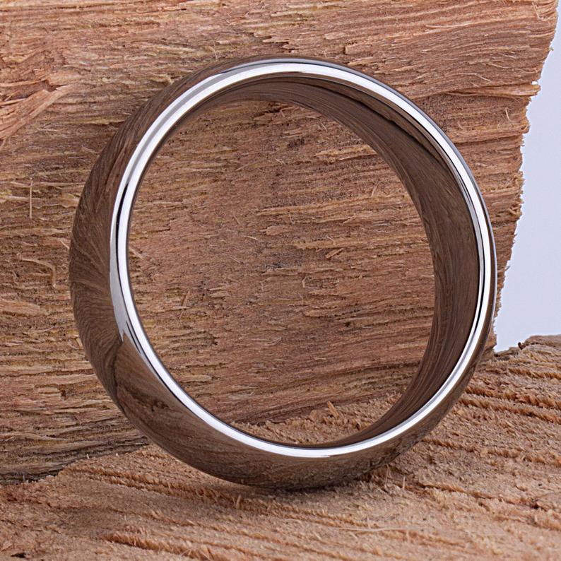 Tungsten Unisex Style Ring 8mm- TCR010 traditional engagement or anniversary ring Steven G Designs Ltd